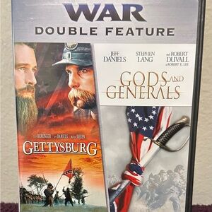 Gettysburg / Gods and Generals DVD 2 movies action drama war battle like new